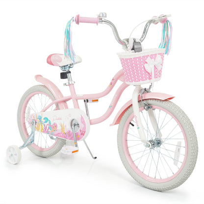 18-Inch Kids Bike, Adjustable, Princess Of The Sea Theme, Pink Kids Bike at Gallery Canada