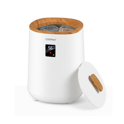 18 L Large Blanket Towel Warmer with LED Display for Bathroom, White Dryers at Gallery Canada