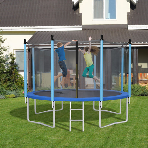 14ft Trampoline Pad Replacement, Safety Pad With Straps, Blue