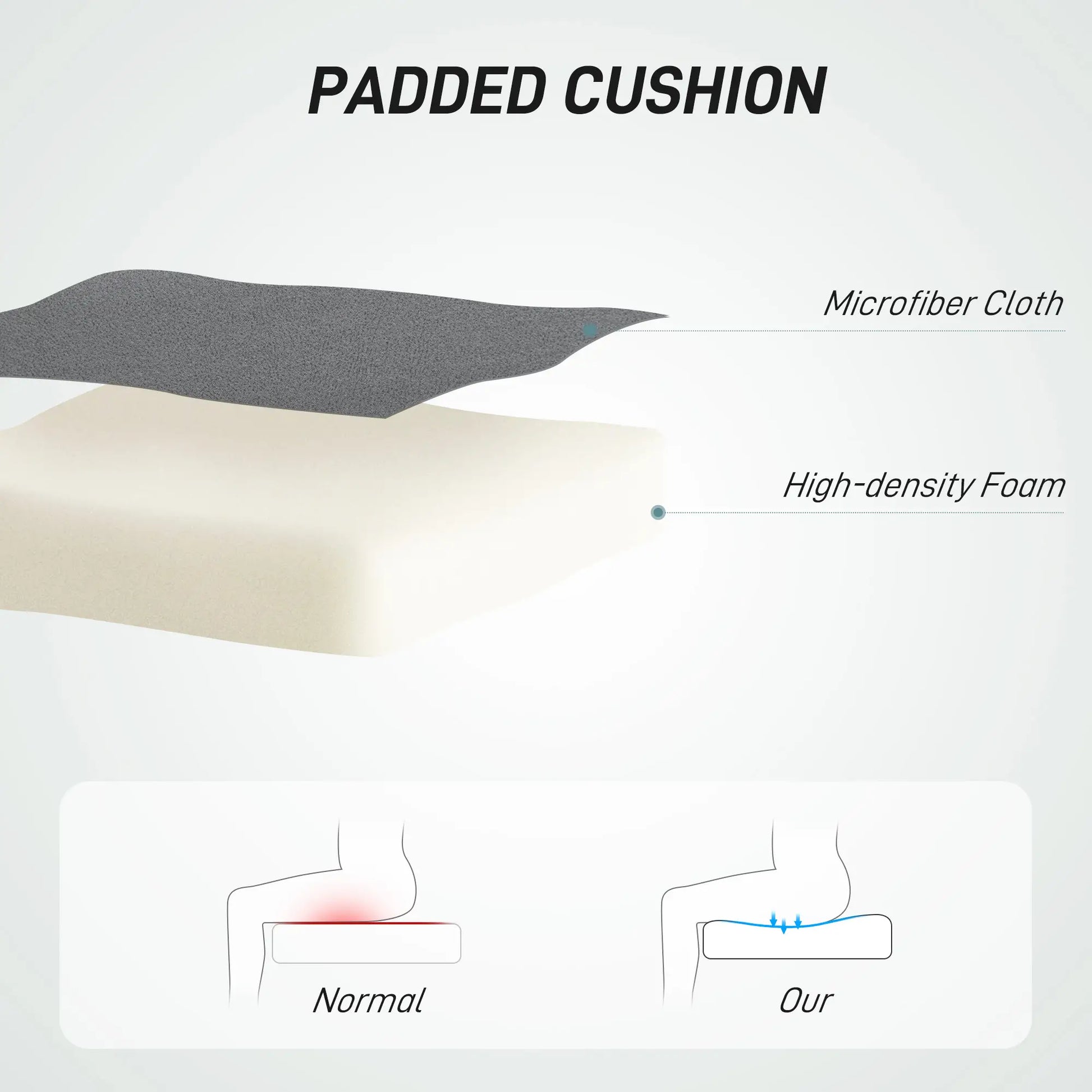 Armless Office Chair, 360° Swivel, Adjustable Height, Dark Grey Task Chairs at Gallery Canada