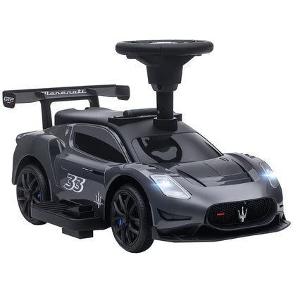 6V Maserati GT2 Licensed Electric Car for Kids, Grey Electric Toy Cars at Gallery Canada