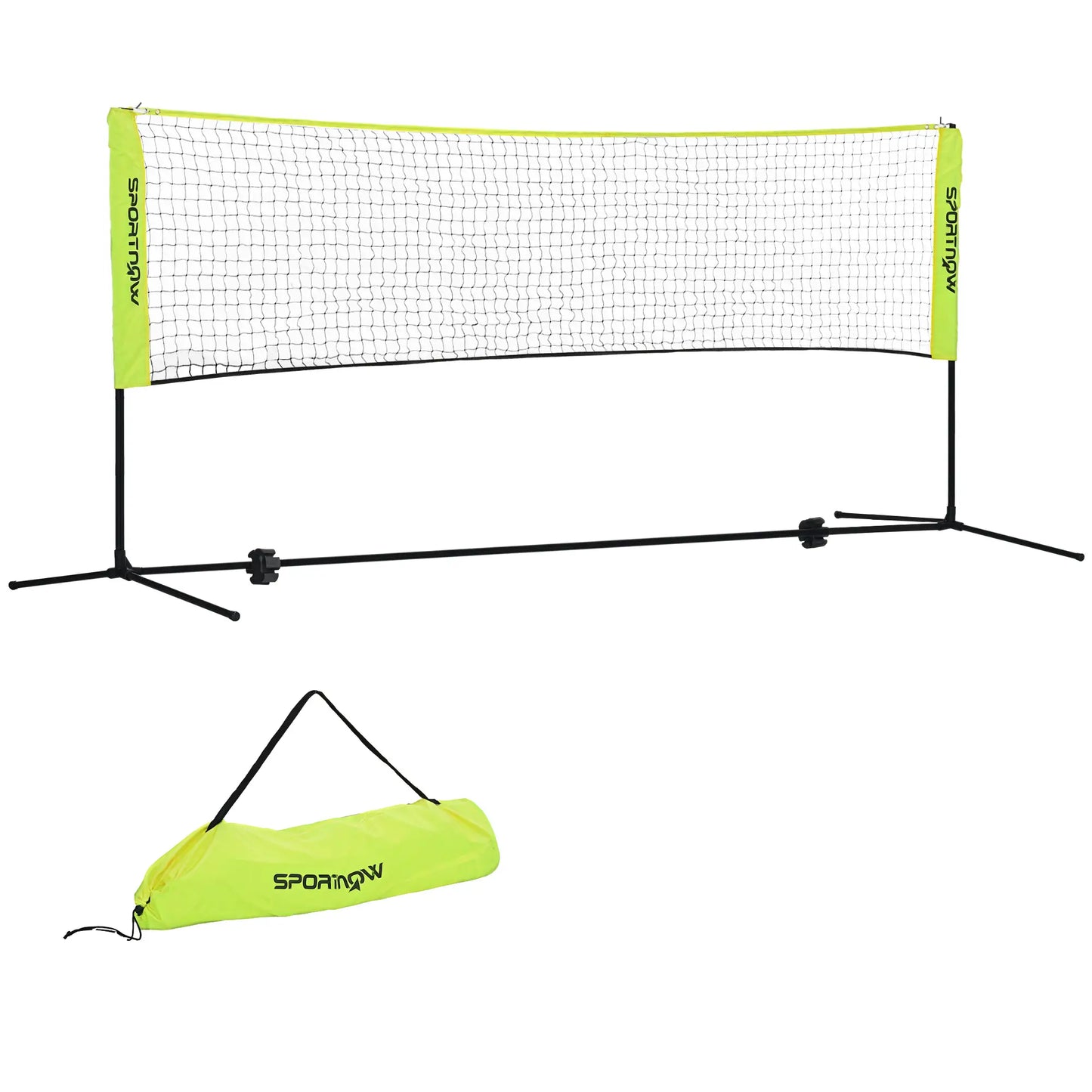 10ft Adjustable Badminton Net, With Carry Bag, Yellow Badminton at Gallery Canada