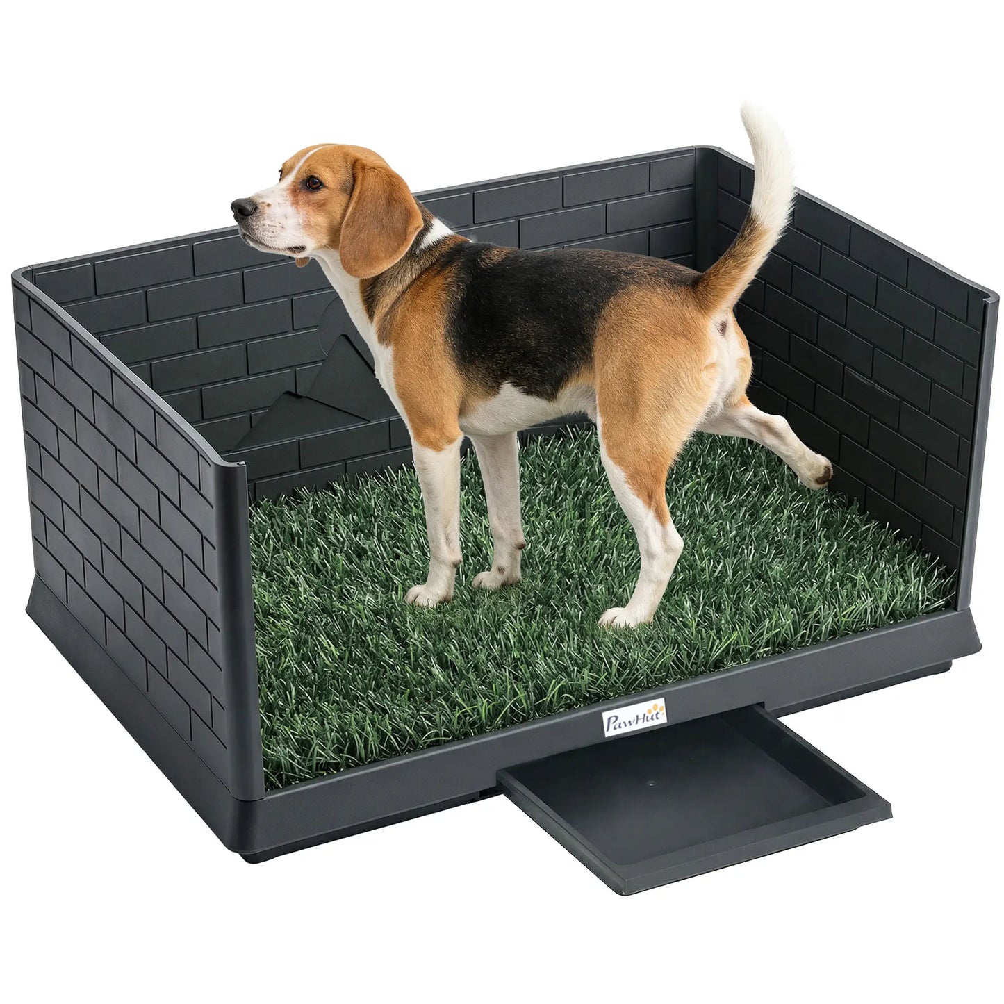 Dog Grass Pad With Tray, Indoor Potty Tray For Puppy Training Elevated Dog Beds at Gallery Canada