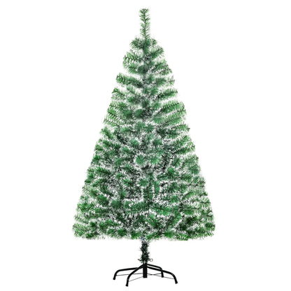 5FT Artificial Christmas Tree, Metal Stand, 416 Tips Artificial Christmas Trees Green at Gallery Canada