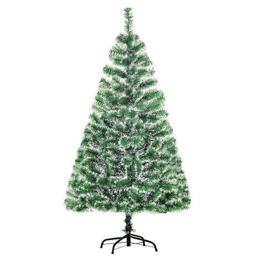 5FT Artificial Christmas Tree, Metal Stand, 416 Tips Artificial Christmas Trees Green at Gallery Canada