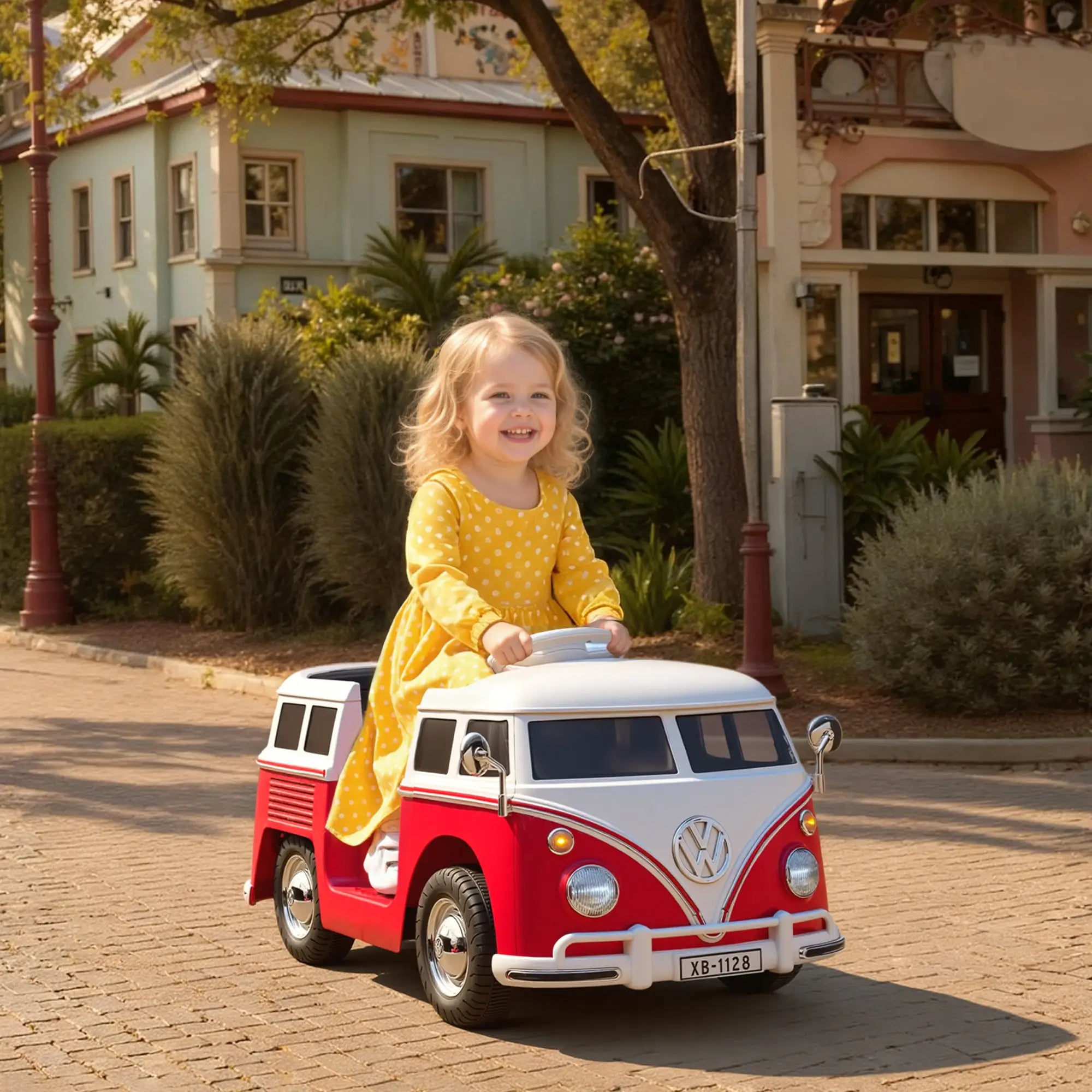 12V Kids Ride On Car, Dual Motor Soft Start, 3-7 Years, Red Electric Toy Cars at Gallery Canada