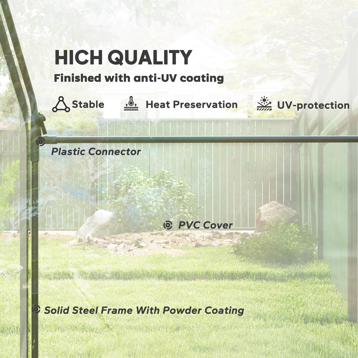 6'x3.3'x5.5' Walk-in Greenhouse, Portable Mini for Plants, Clear Cover Mini Greenhouses at Gallery Canada