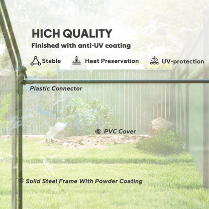 6'x3.3'x5.5' Walk-in Greenhouse, Portable Mini for Plants, Clear Cover Mini Greenhouses at Gallery Canada