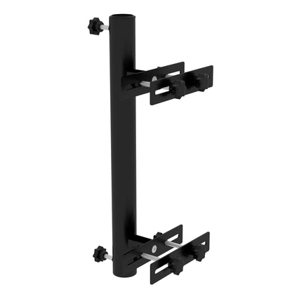 Patio Umbrella Holder Stand, Deck Railing Mount Bracket, Adjustable Clamps, Black Umbrella Bases at Gallery Canada