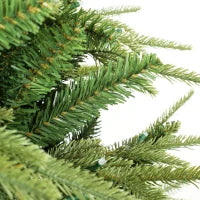 Sapin de Noël de 9 pieds, Frasier Grande Fir, conception à charnières, LEDs, télécommande, minuterie