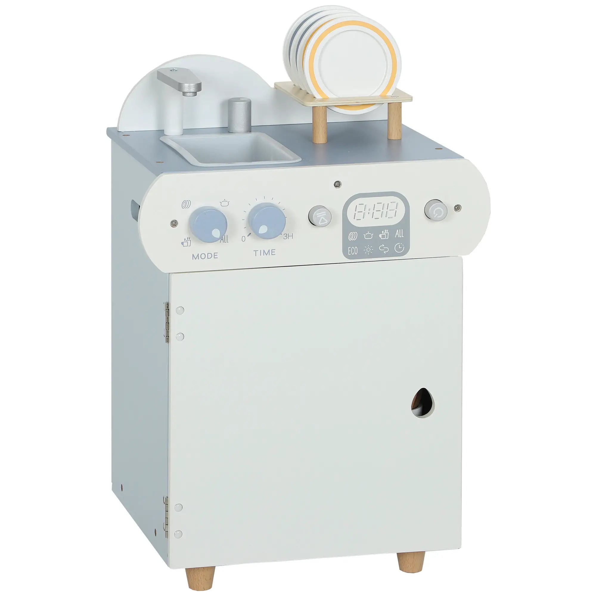 Wooden Dishwasher Playset, Play Sink Toys, Faucet and Accessories Play Kitchen at Gallery Canada