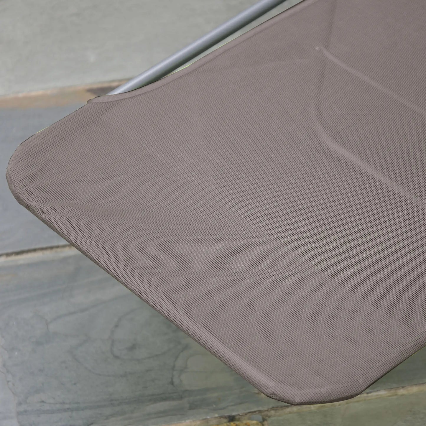 Outdoor Lounge Chair, Adjustable Reclining Seat, Folding Chaise, Brown Lounger Chairs at Gallery Canada