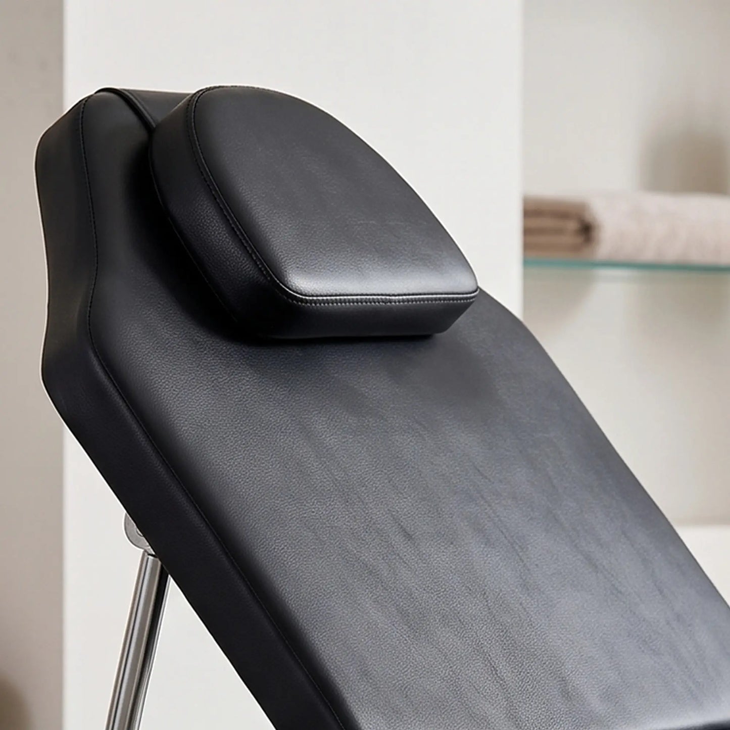 Table de massage pliante portable, noire