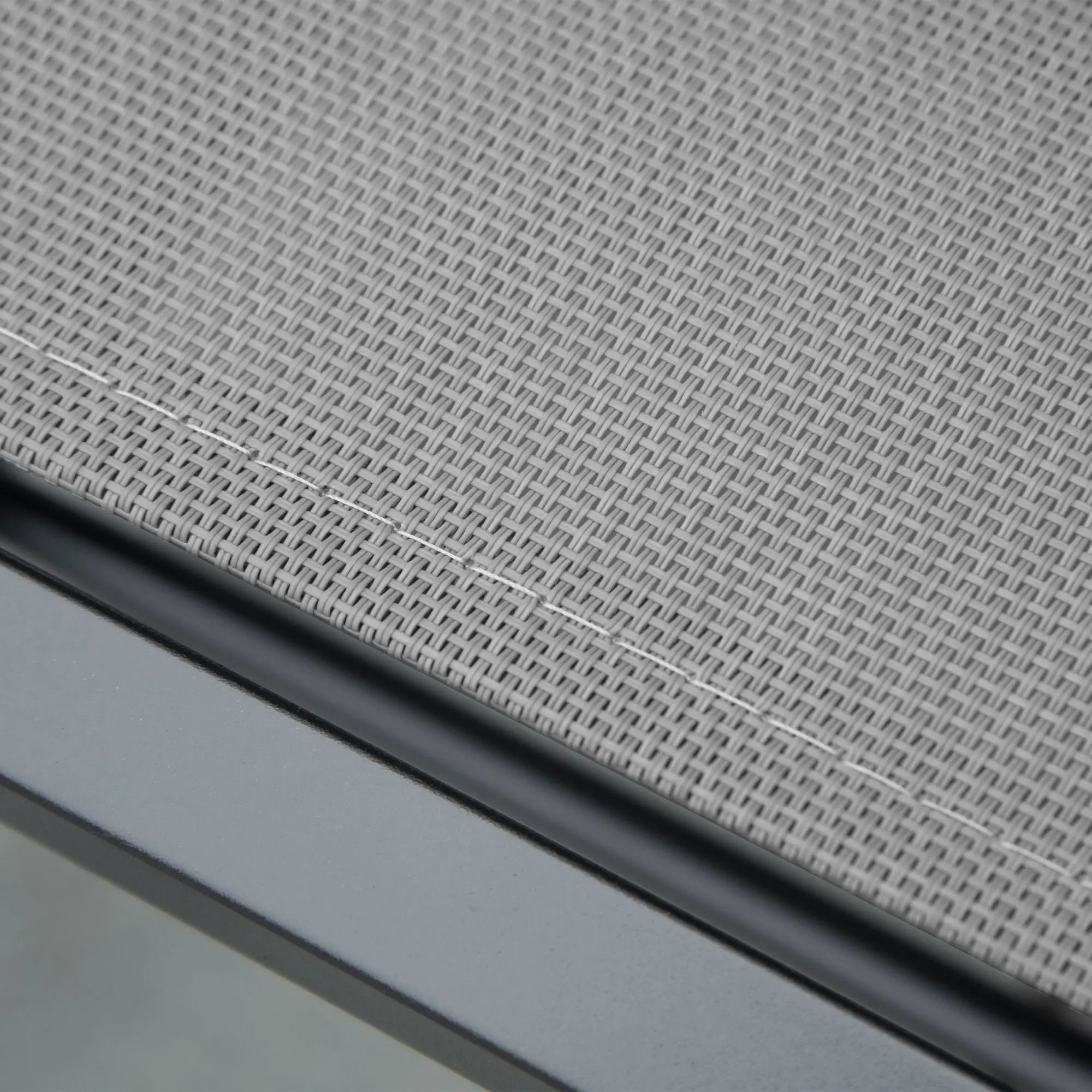 Patio Glider, Breathable Mesh Seat, Metal Frame, Outdoor Swing Chair, Grey Outdoor Gliders at Gallery Canada