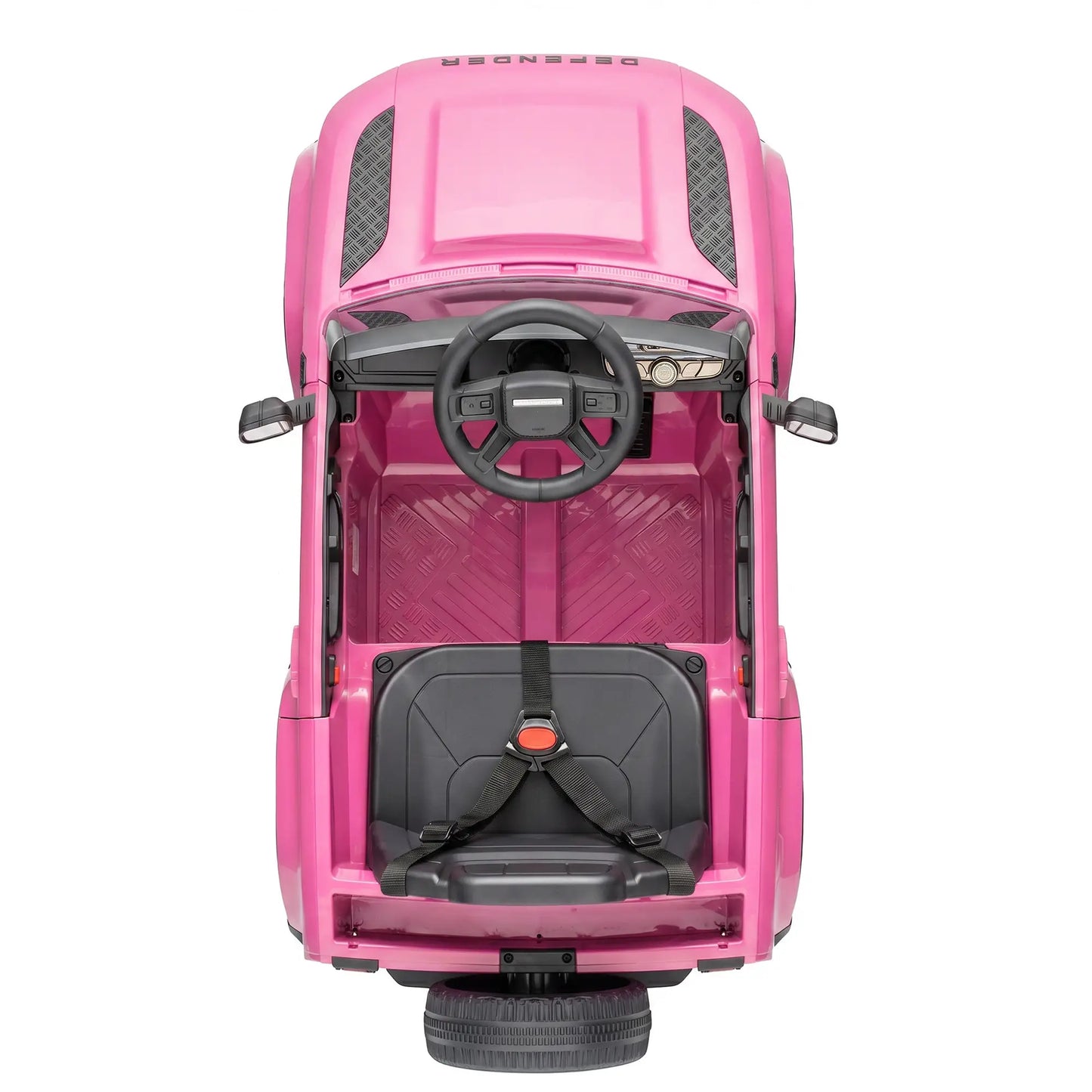 Voiture électrique Land Rover sous licence 12V, rose
