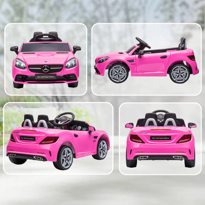 12V Ride On Car, Parent Remote, Two Motors, Music, Lights, Pink, 3-6 Years Electric Toy Cars at Gallery Canada