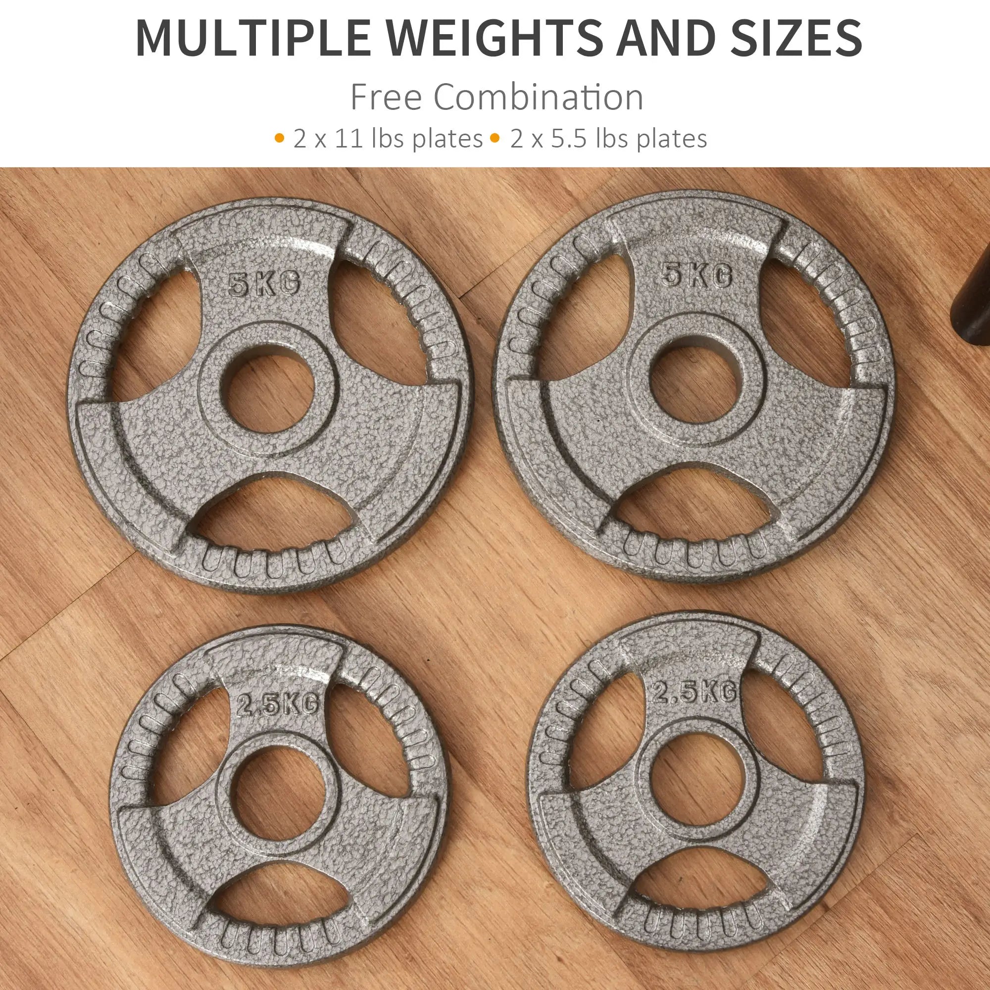 Set of 4 Dumbbell Plates, 2