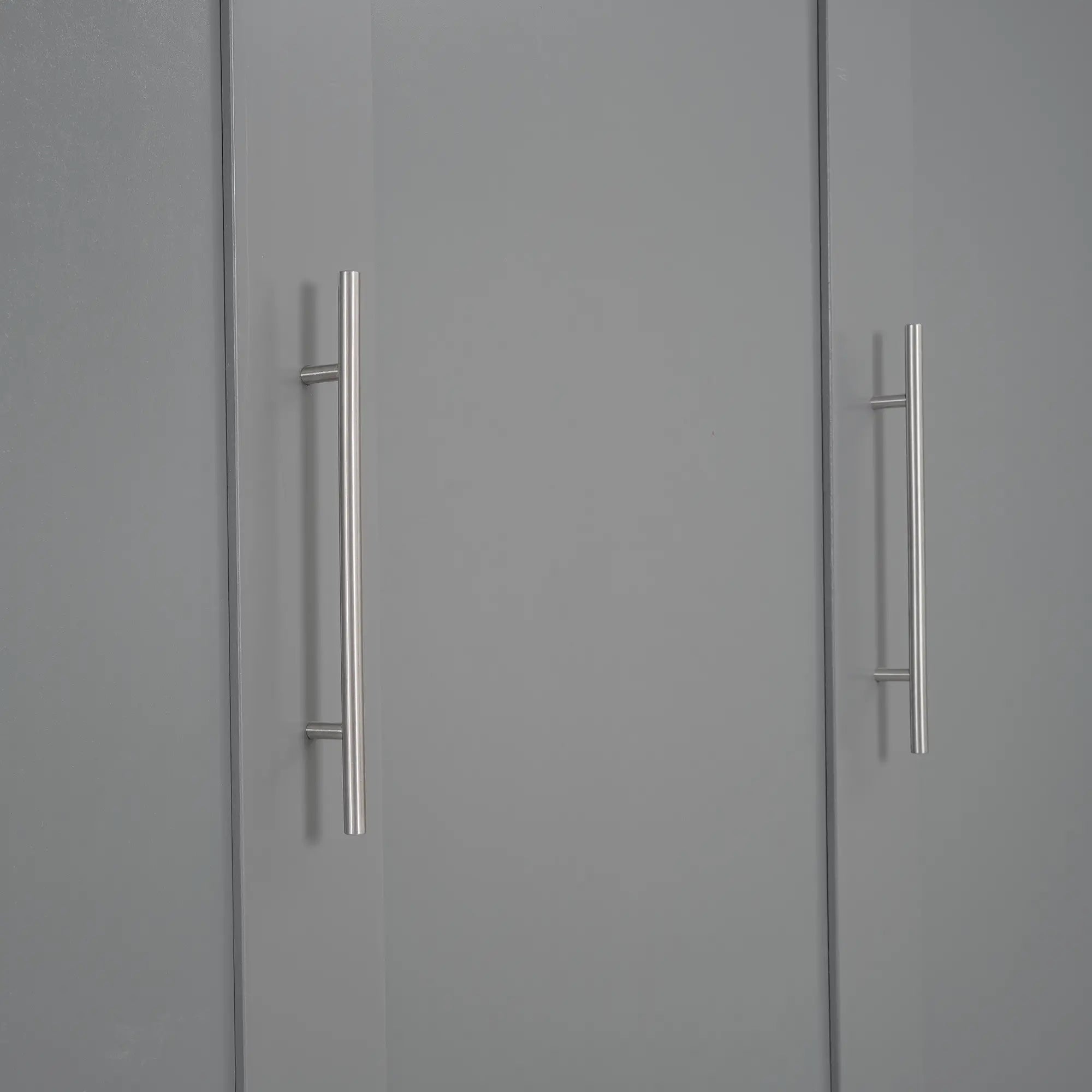 Murphy Bed with Shelves, LED Lights, Space-Saving Wall Bed, 91