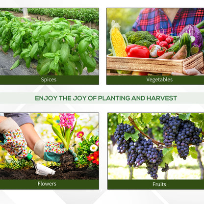 26' x 10' x 7' Walk-In Greenhouse, Garden Plant Grow Tent, Steel Frame, Green Walk In Greenhouses at Gallery Canada