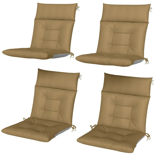 Patio Chair Cushions Set Of 4, Waterproof Non-Slip, 44
