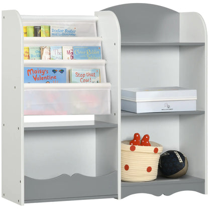 Kids Toy Storage Shelf, Children Bookshelf, Grey Baby & Kids Storage at Gallery Canada
