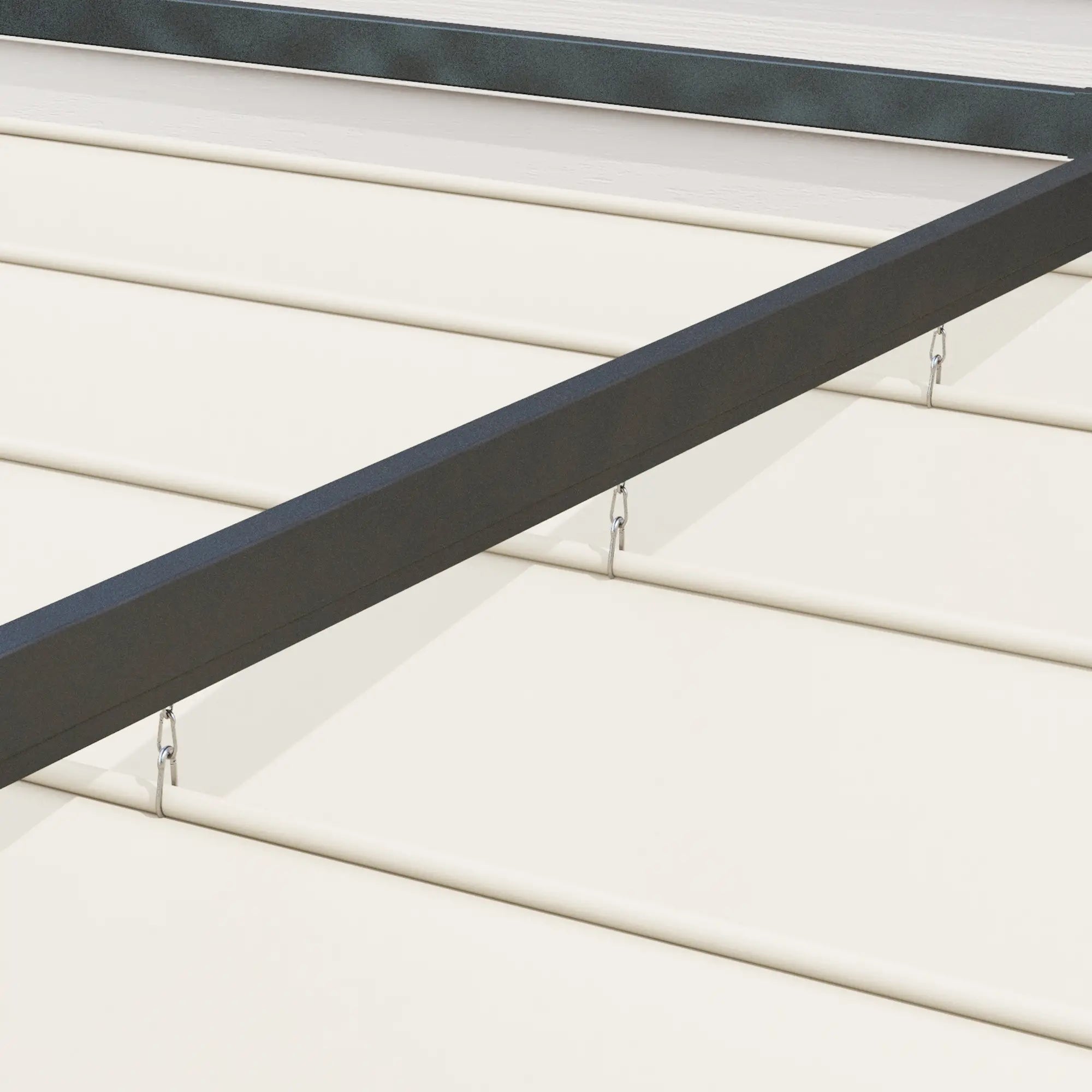 10' x 7' Patio Pergola, Retractable Canopy, Outdoor Sun Shelter, Cream White Pergolas at Gallery Canada