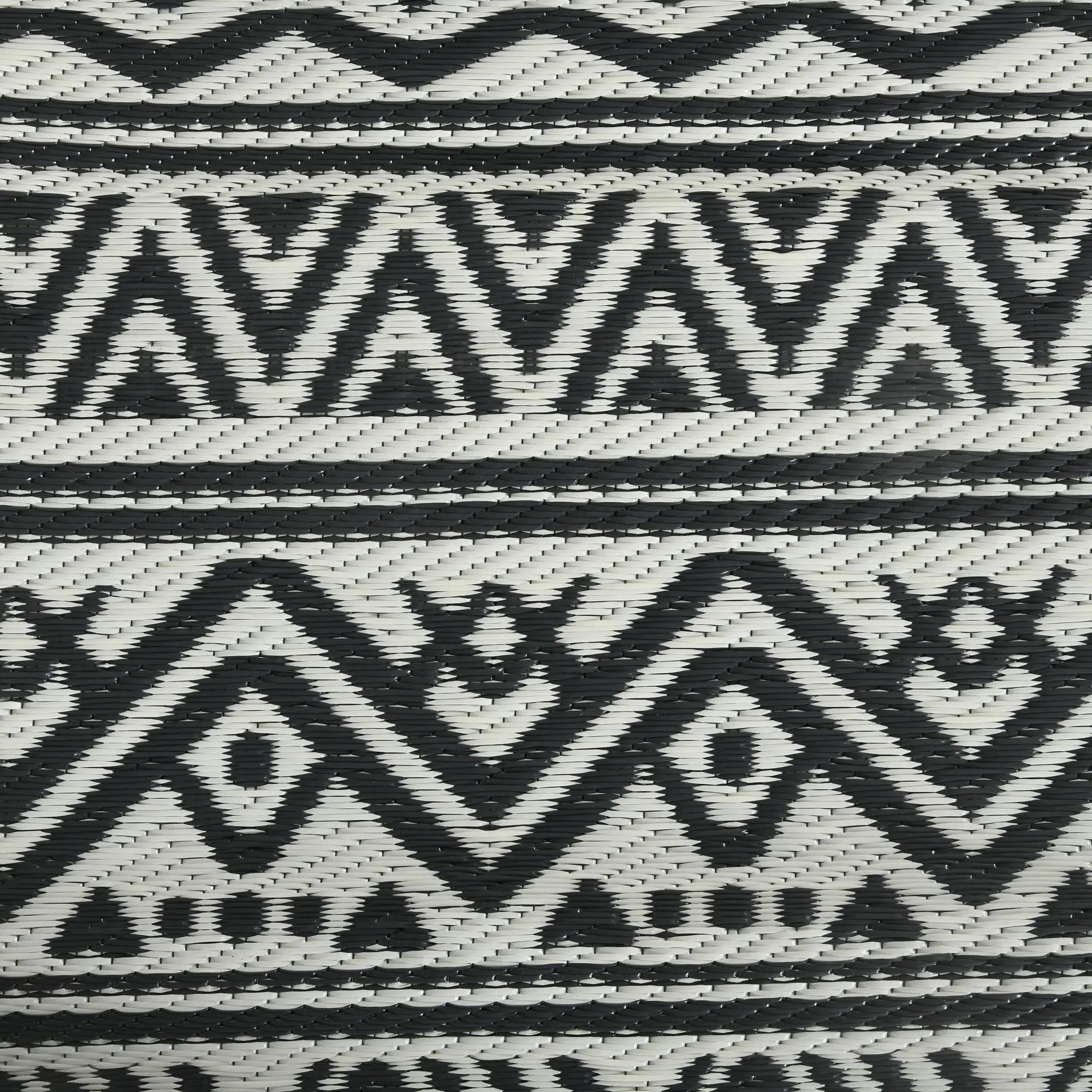 Reversible Outdoor Rug, Waterproof, 8' x 10', Grey Cream White Outdoor Reversible Rugs at Gallery Canada