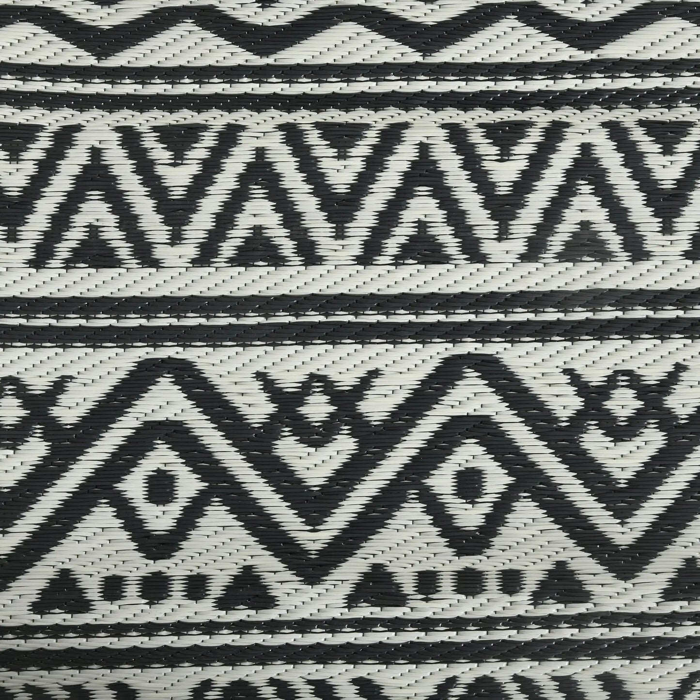 Reversible Outdoor Rug, Waterproof, 8' x 10', Grey Cream White Outdoor Reversible Rugs at Gallery Canada