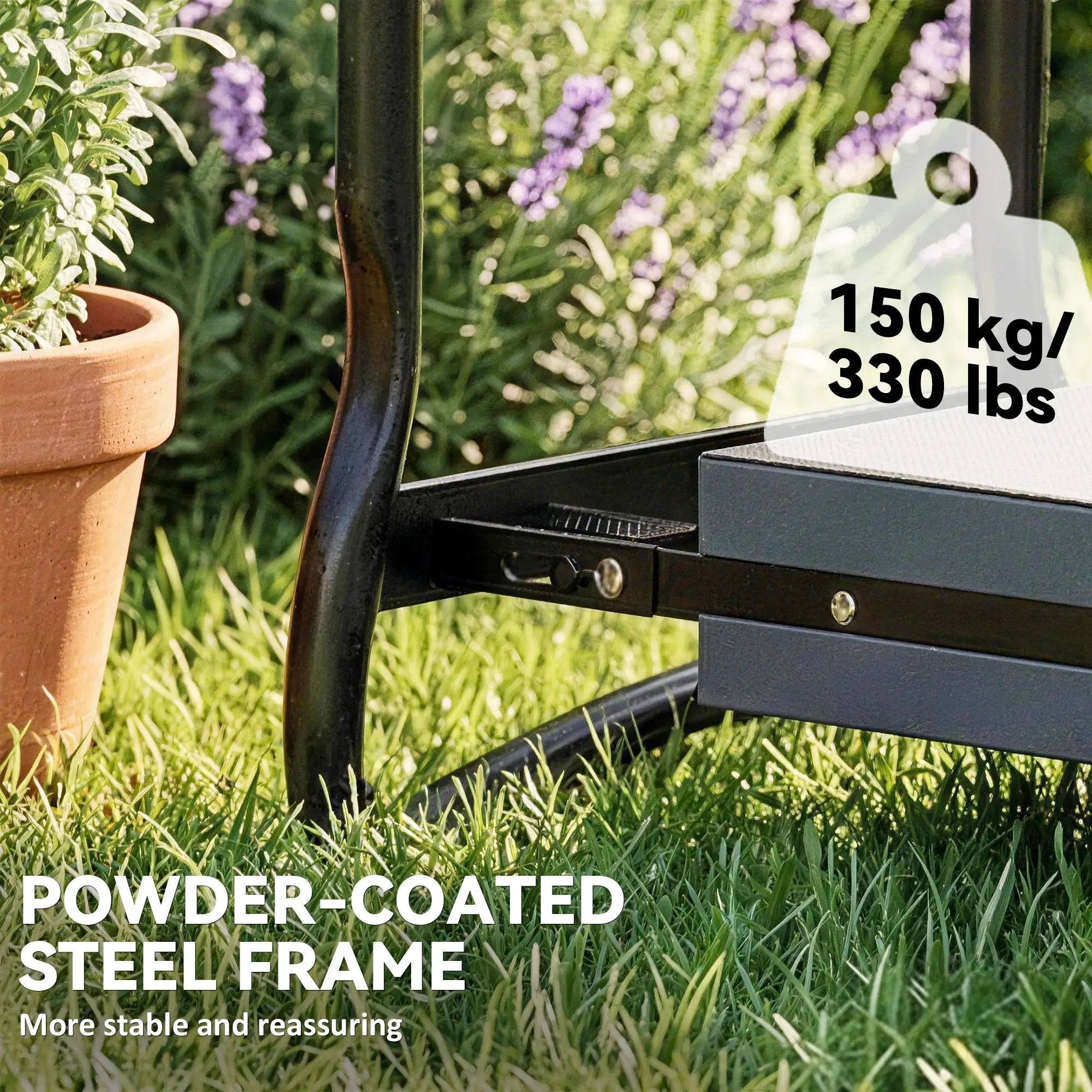 Garden Kneeler And Seat, 330lbs Heavy Duty Gardening Stool Garden Accessories at Gallery Canada