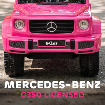 Mercedes-Benz G350 Licensed Push Car, Pink