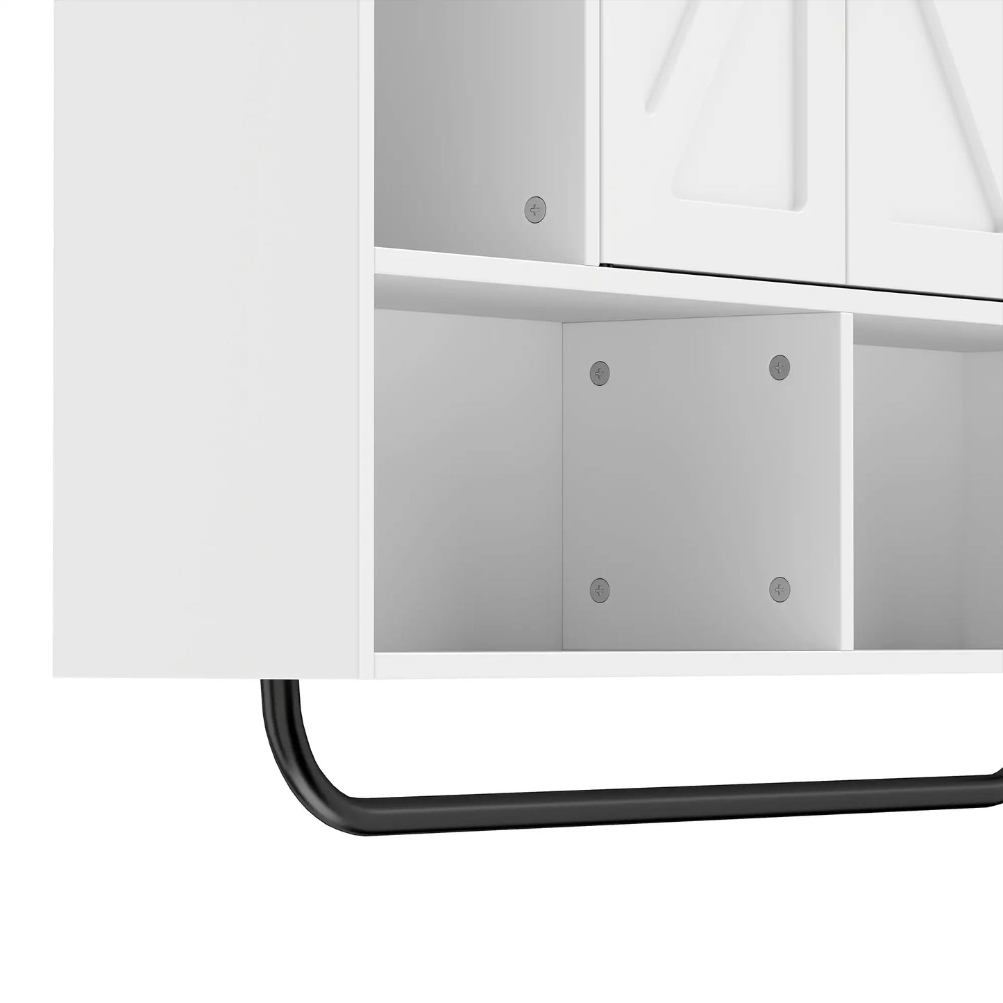 Bathroom Wall Cabinet, Open & Hidden Storage, White Wall Mounted Cabinets at Gallery Canada