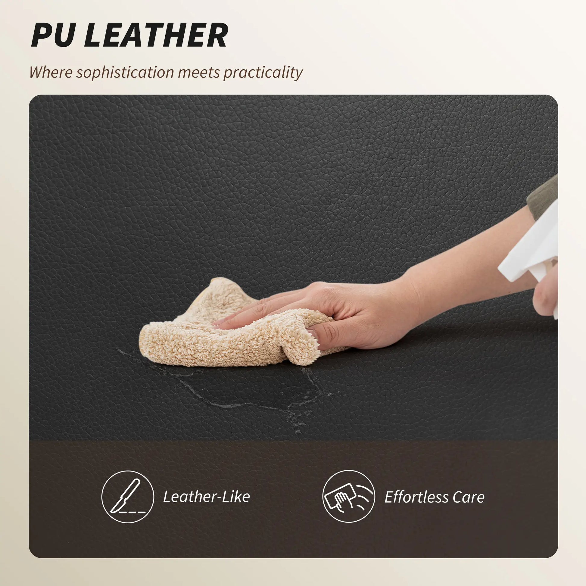 Reclining Office Chair, High Back Executive Desk Chair, PU Leather, Footrest, Swivel Wheels, Black Executive & Manager Chairs at Gallery Canada