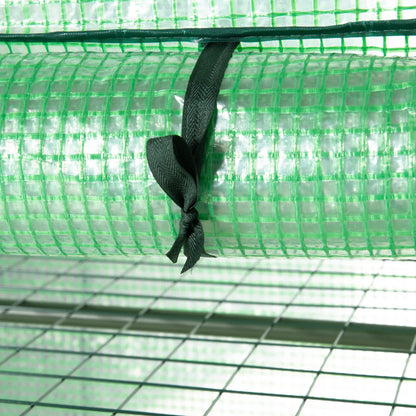 Portable Mini Greenhouse, Zippered Door, PE Cover, 31.5" x 19.3" x 63", Green Mini Greenhouses at Gallery Canada