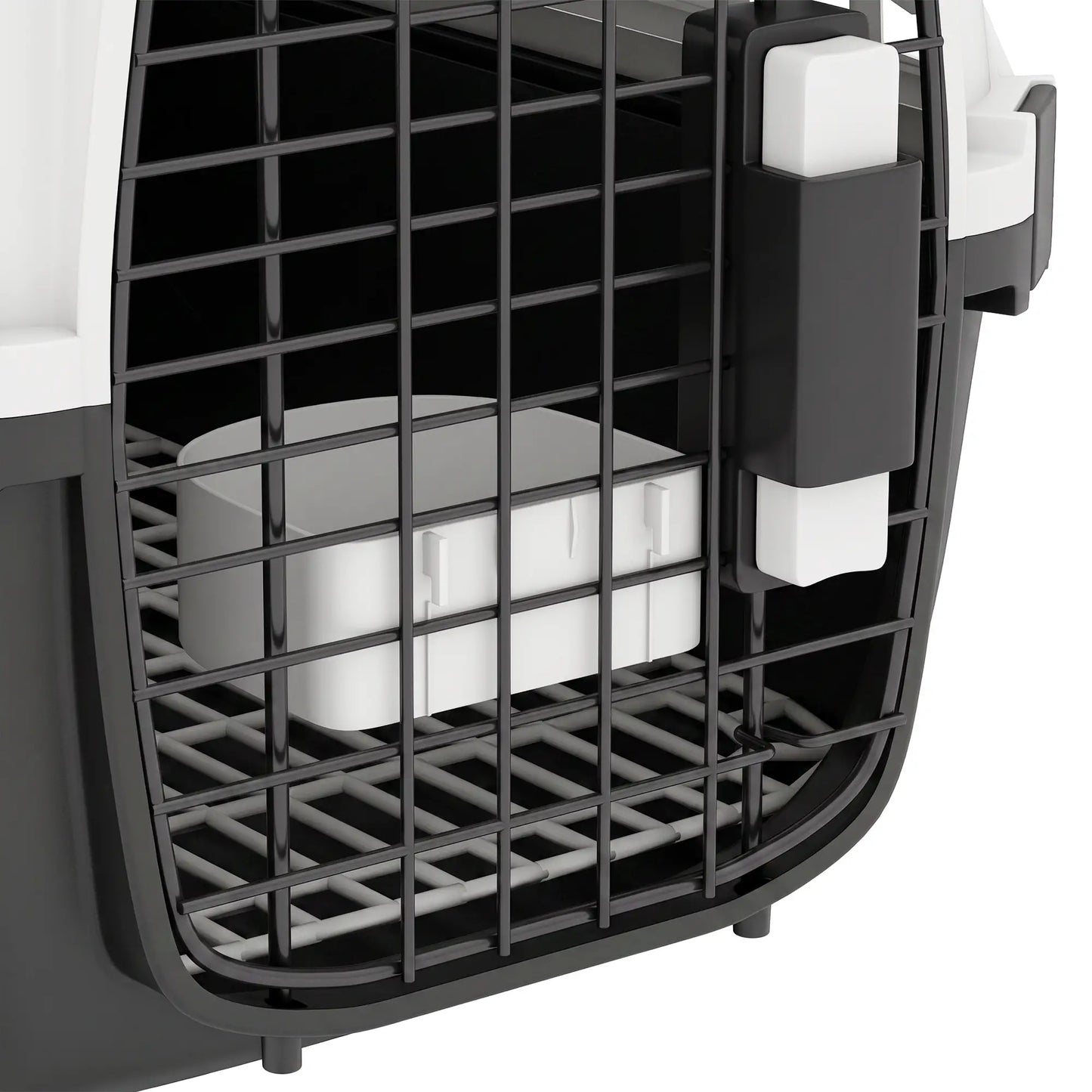 Airline Approved Pet Carrier For Mini Dogs, Steel Wire Door, Black Dog Cages & Crates at Gallery Canada