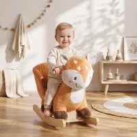 Deer Rocking Horse for Toddlers 1-3 Years, Brown