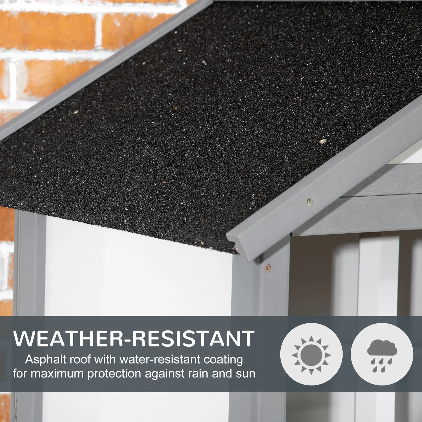 Wooden Bird Aviary Parrot Cage, Removable Tray, 2 Doors, 4 Perches, Light Grey Bird Cages at Gallery Canada