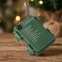 Pencil Christmas Trees Set Of 3, Pre-Lit, Green, Green