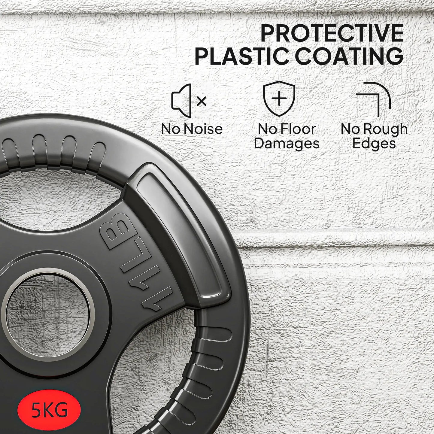 Weight Plates Set, 2-Inch Barbell Weights, 4 x 11lbs Dumbbells & Barbells at Gallery Canada