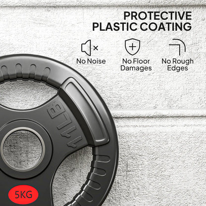 Weight Plates Set, 2-Inch Barbell Weights, 4 x 11lbs Dumbbells & Barbells at Gallery Canada