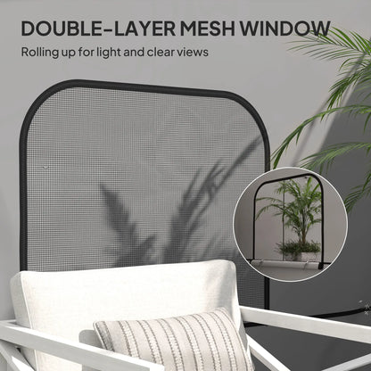 Instant Canopy Sidewall, Zipper Mesh Window, 10 x 10 ft, 2 Pack Gazebo Sidewalls at Gallery Canada