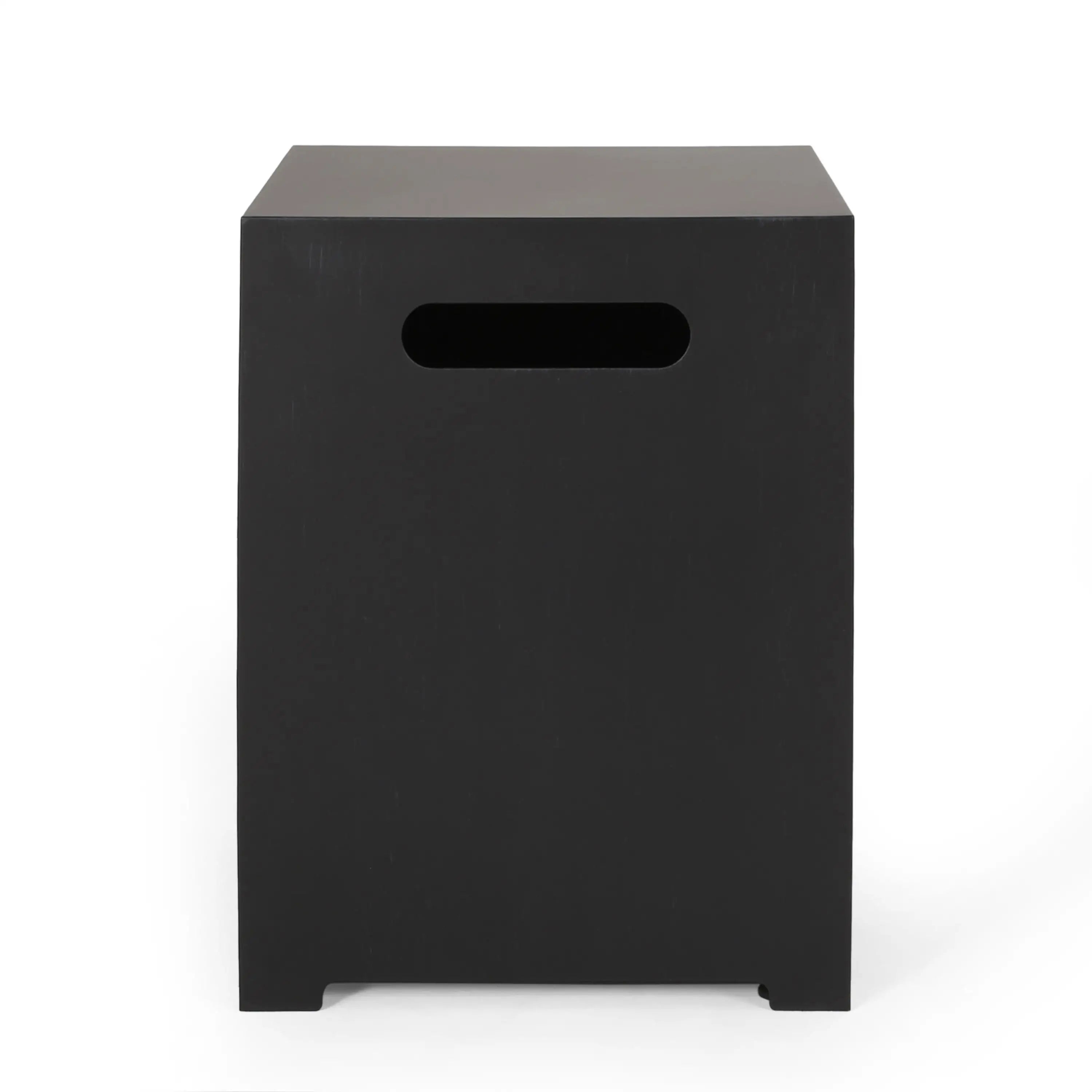 Metal Propane Tank Cover Side Table, 15.5
