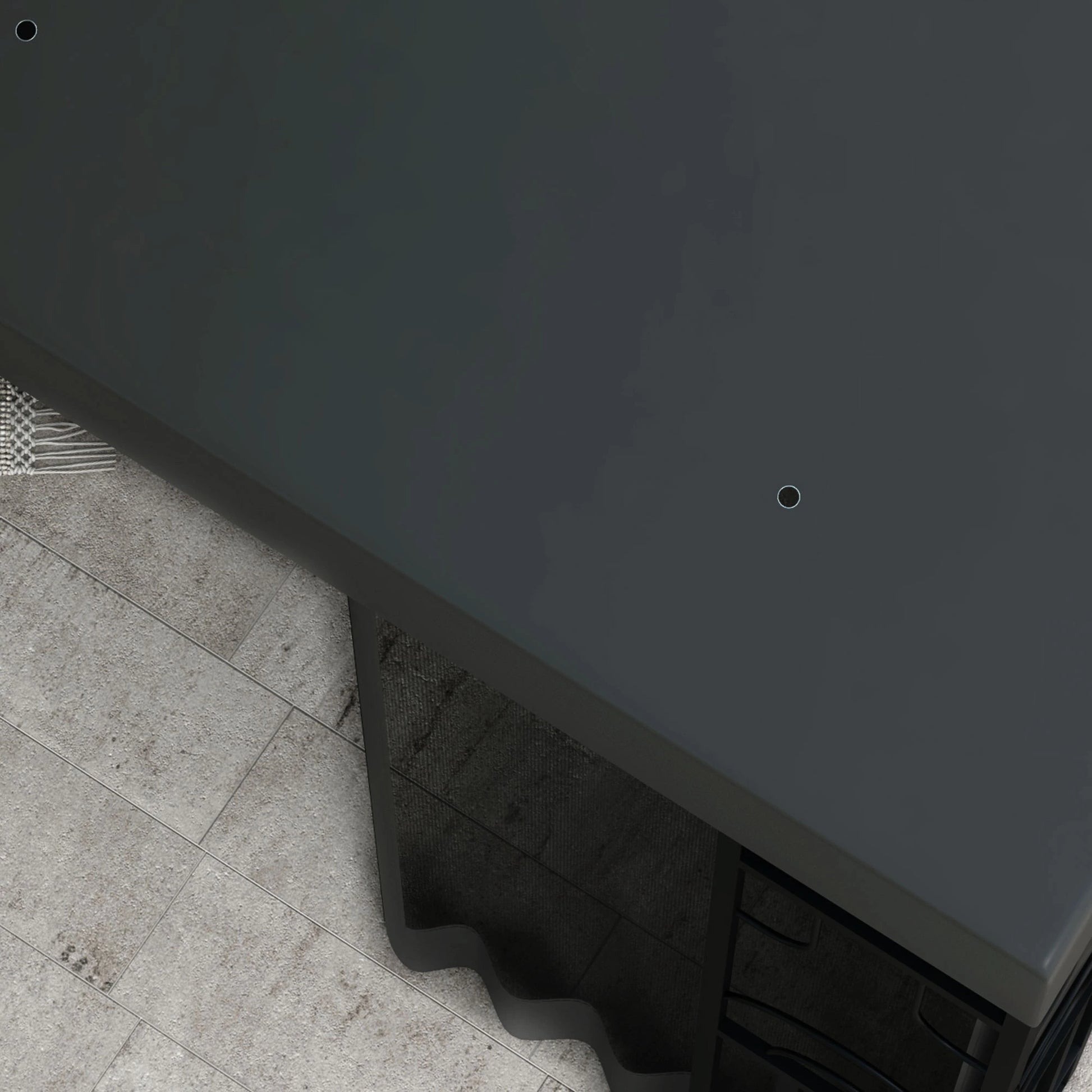 10' x 13' Wall Pergola, Outdoor Gazebo, UV Resistant, Dark Grey Pergolas at Gallery Canada