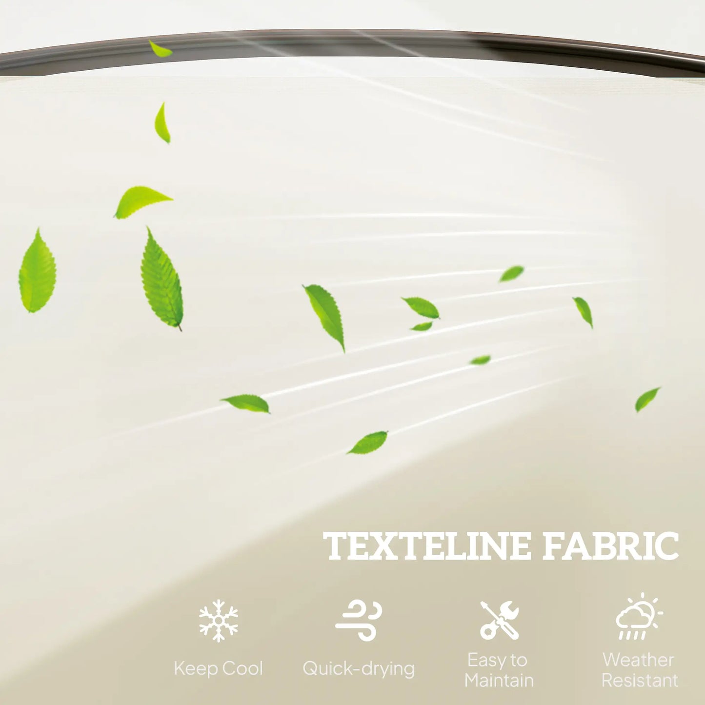 2 Person Patio Glider Rocking Chair, Outdoor Loveseat, Beige Outdoor Gliders at Gallery Canada