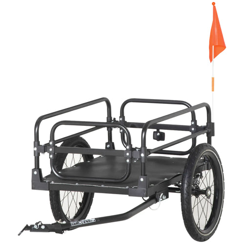 Bike Trailer, Bicycle Cargo Carrier, 16