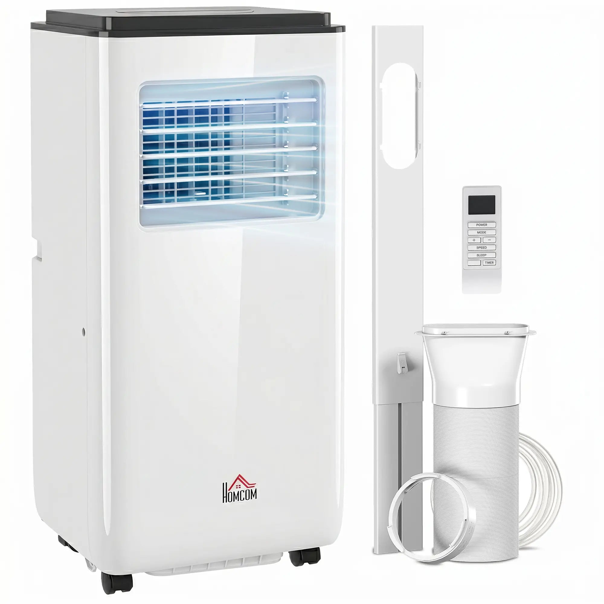 10,000 BTU Mobile Air Conditioner, 440 Sq. Ft., Dehumidifier Fan, White Air Conditioner at Gallery Canada