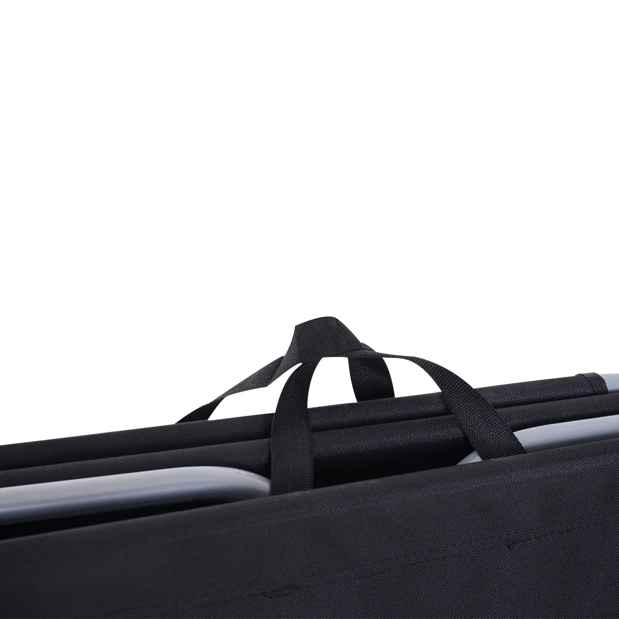 Outdoor Folding Chaise Lounge, Adjustable Backrest, Breathable Mesh, Black Lounger Chairs at Gallery Canada