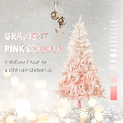 5ft Artificial Christmas Tree, Automatic Open, Pink, White Artificial Christmas Trees at Gallery Canada