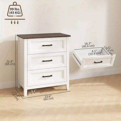 3 Drawer Dresser Chest For Bedroom Storage Chest Of Drawers Storage Cabinets at Gallery Canada