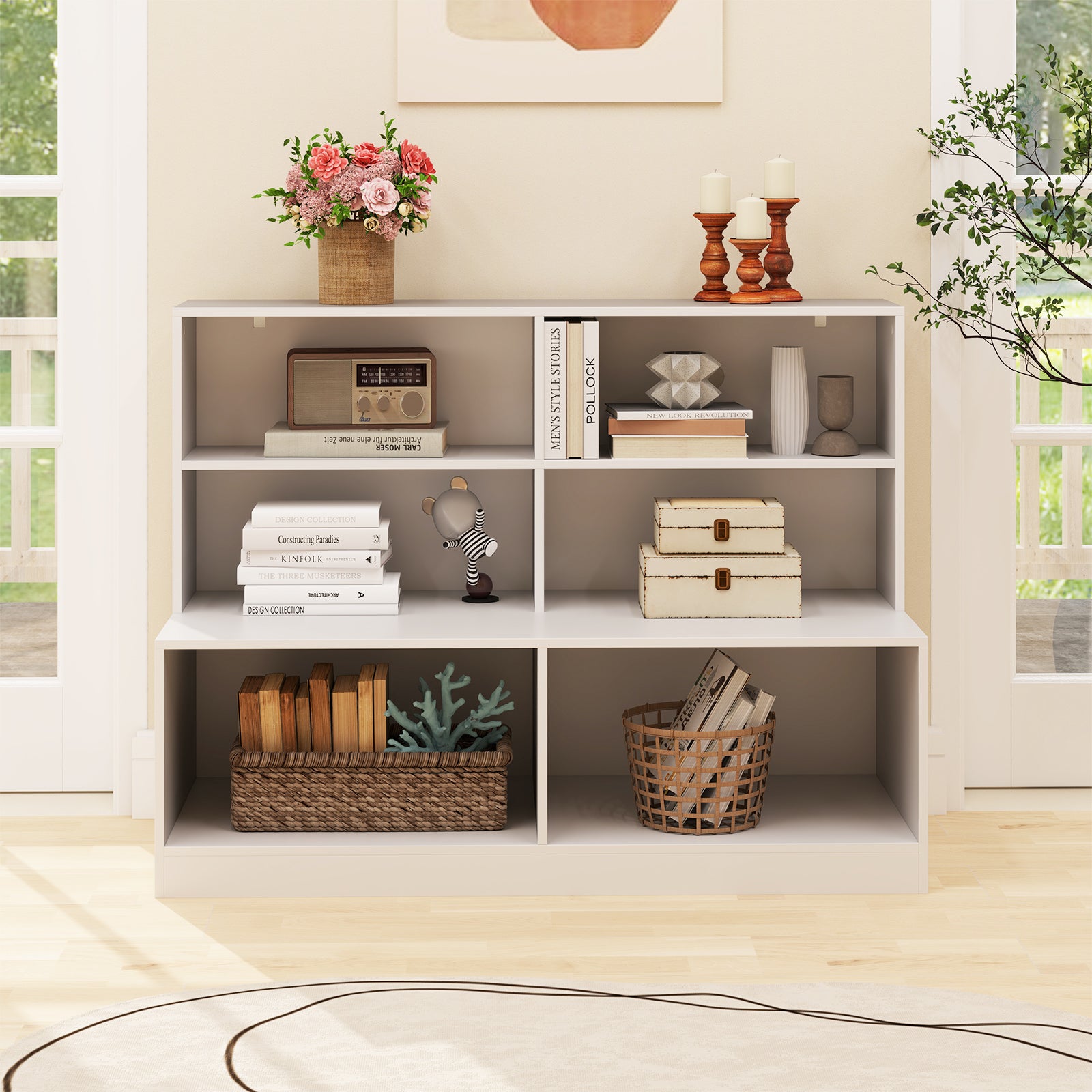Entryway Shoe Cabinet with 2 Anti-tipping Kits, White Shoe Racks & Storage Benches at Gallery Canada