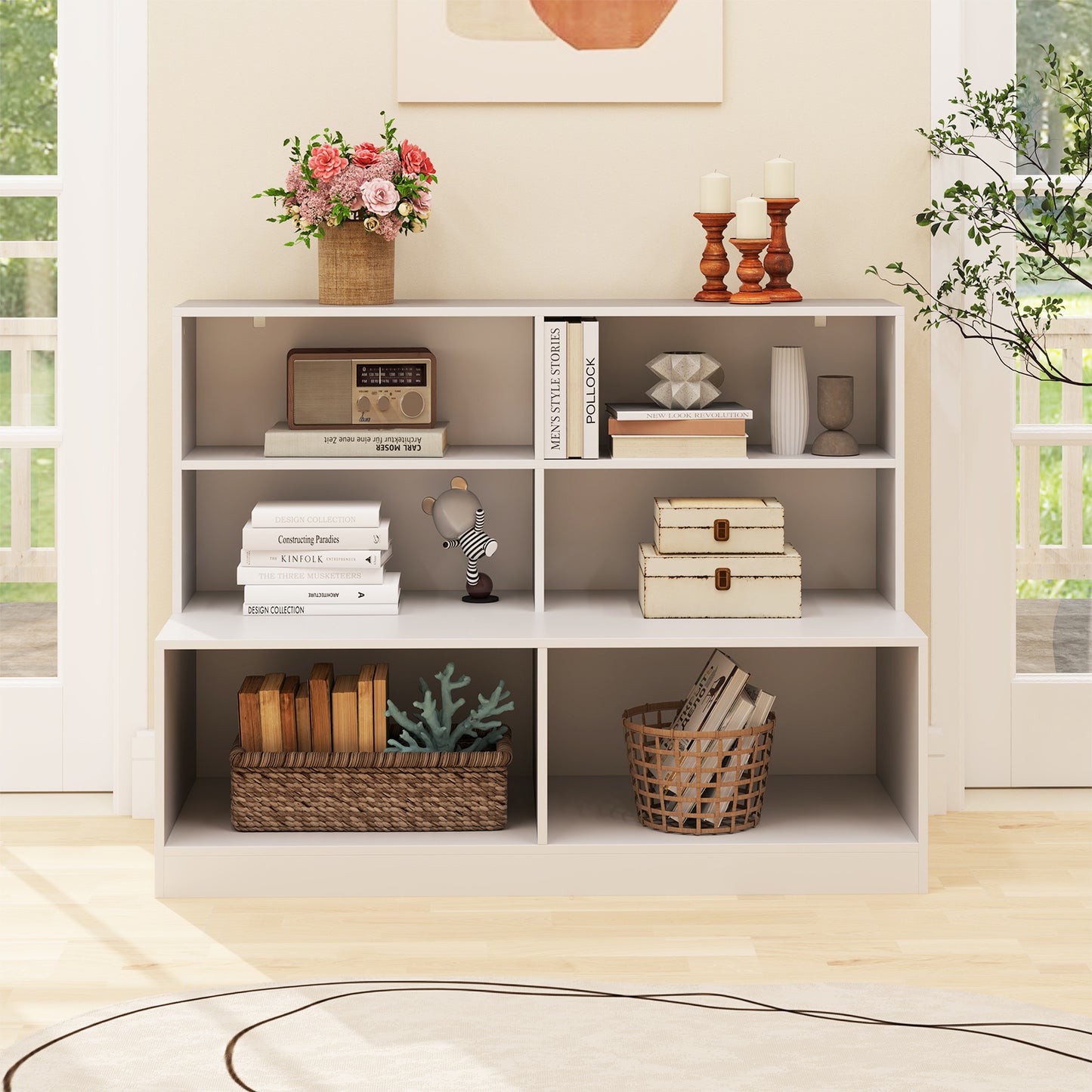 Entryway Shoe Cabinet with 2 Anti-tipping Kits, White Shoe Racks & Storage Benches at Gallery Canada